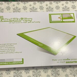 Glow LED Light Board for Crafting - Green